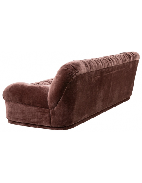 sofa 3 personer moderne nordisk design skandinavisk retro gammeldags stof