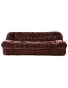 sofa 3 personer moderne nordisk design skandinavisk retro gammeldags stof 2