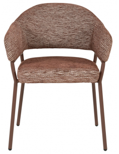 spisebordsstol moderne stof design armlæn 2