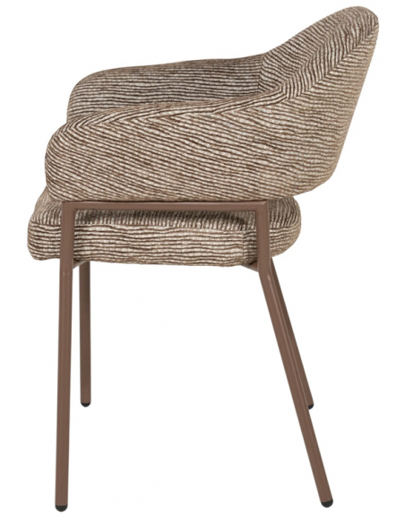 spisebordsstol moderne stof design armlæn