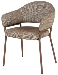 spisebordsstol moderne stof design armlæn