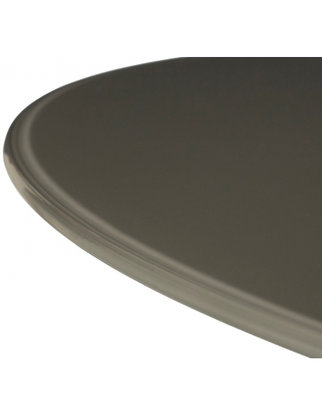 Spisebord rundt glas moderne design 120