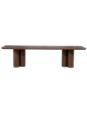 LOGAN Spisebord i MDF og valnøddefinér 300 x 110 cm - Valnød