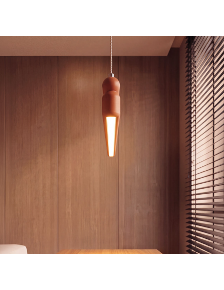 pendellampe loftlampe design loft kontorbelysning led langbordspendel spisebord