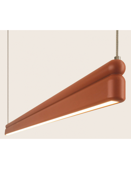 pendellampe loftlampe design loft kontorbelysning led langbordspendel spisebord