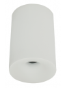 Påbygningsspot i aluminium Ø6 cm 10W LED - Satineret hvid