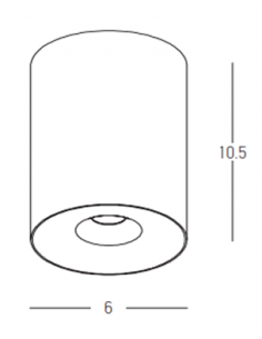 loftspot påbygning påbygningsspot spot lampe loftlampe design led sort 2