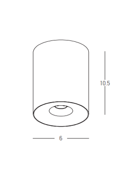 loftspot påbygning påbygningsspot spot lampe loftlampe design led sort
