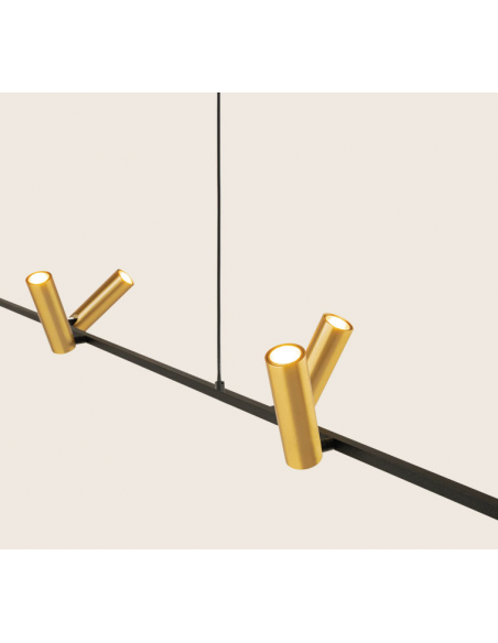 pendellampe loftlampe design loft kontorbelysning led langbordspendel spisebord