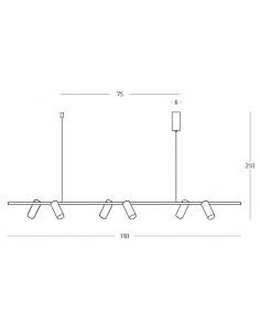 pendellampe loftlampe design loft kontorbelysning led langbordspendel spisebord 2