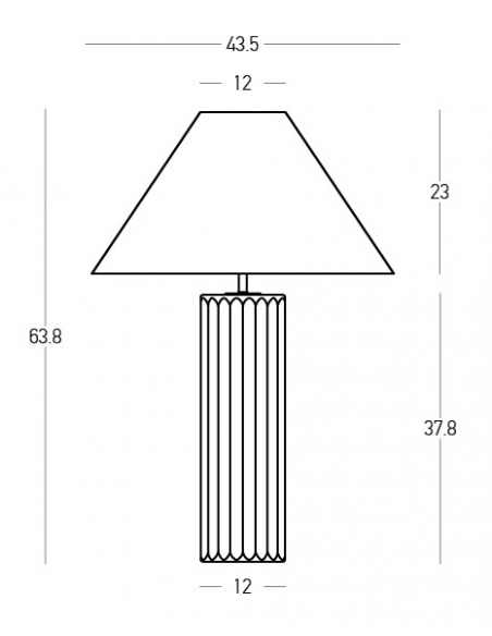 bordlampe design moderne soveværelse stue