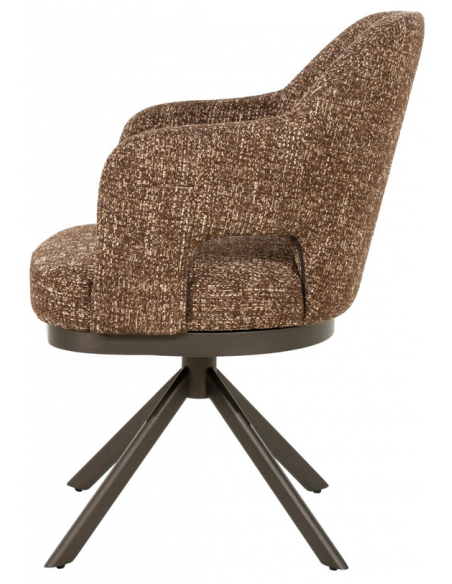 spisebordsstol moderne stof design armlæn