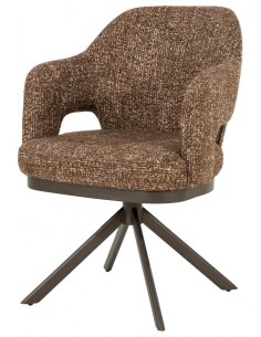 spisebordsstol moderne stof design armlæn