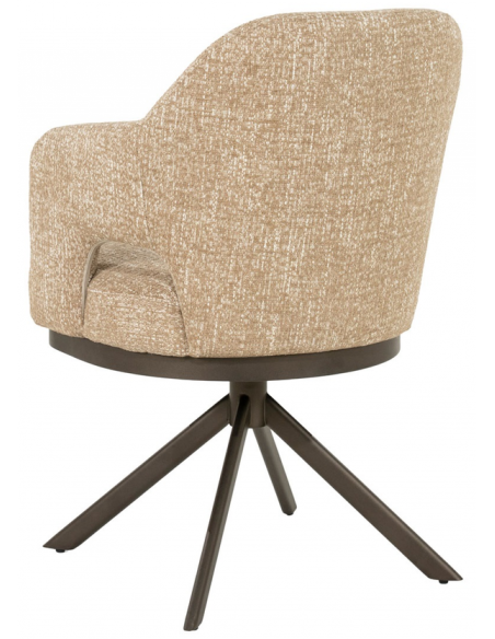 spisebordsstol moderne stof design armlæn