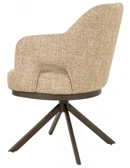 spisebordsstol moderne stof design armlæn