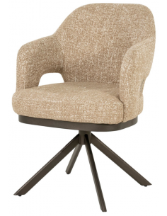 spisebordsstol moderne stof design armlæn