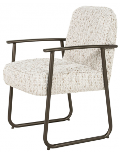 spisebordsstol moderne stof design armlæn 2