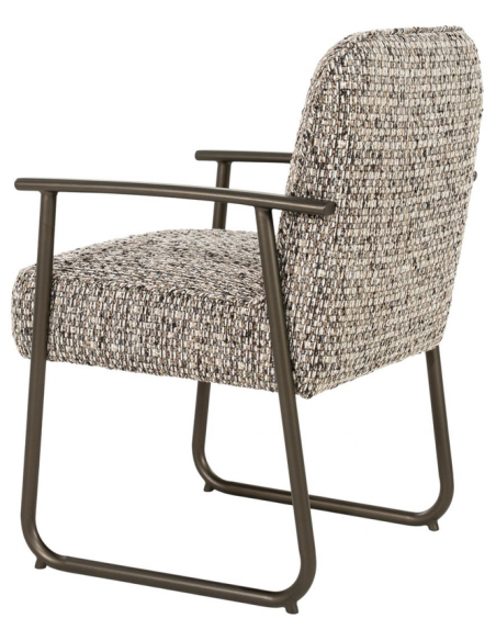 spisebordsstol moderne stof design armlæn