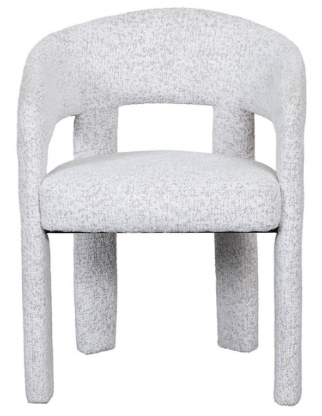 spisebordsstol stof armlæn moderne design