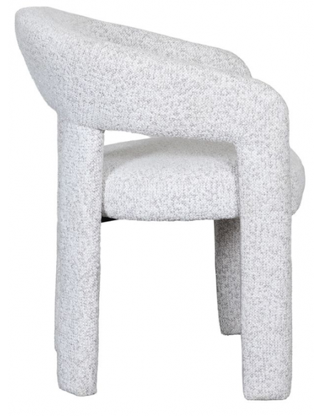 spisebordsstol stof armlæn moderne design