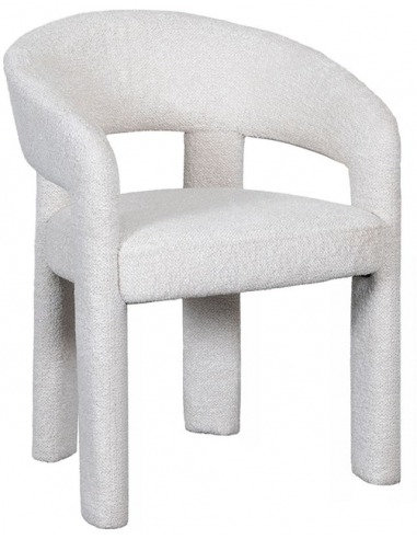 TAKARA Spisebordsstol i bouclé H79 cm...