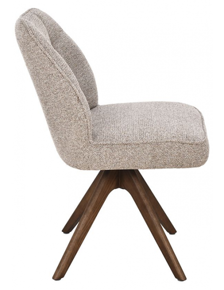 spisebordsstol spisestol stof moderne design drej drejefod drejefunktion