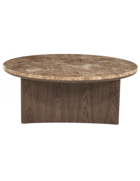rundt sofabord sofaborde træ moderne design marmor