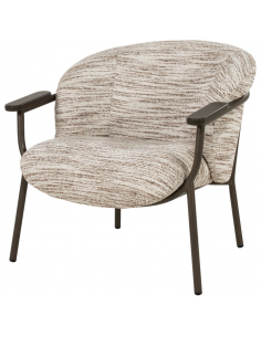 lænestol moderne nordisk design skandinavisk retro gammeldags stof