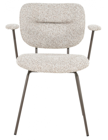 spisebordsstol moderne design stof armlæn