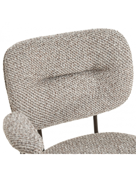 spisebordsstol moderne design stof armlæn