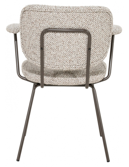 spisebordsstol moderne design stof armlæn