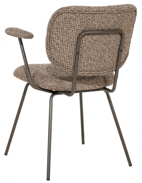 spisebordsstol moderne design stof armlæn