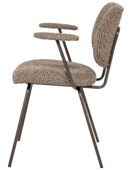 spisebordsstol moderne design stof armlæn