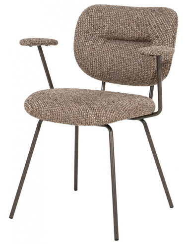 spisebordsstol moderne design stof armlæn