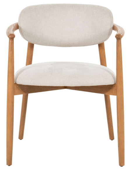 spisebordsstol moderne design stof armlæn