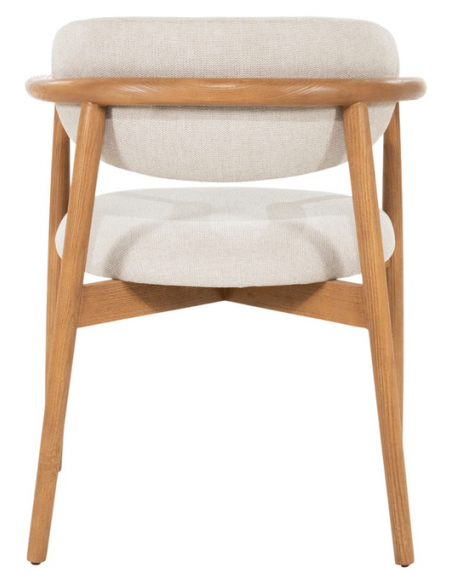spisebordsstol moderne design stof armlæn