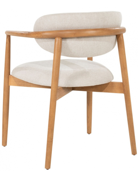 spisebordsstol moderne design stof armlæn