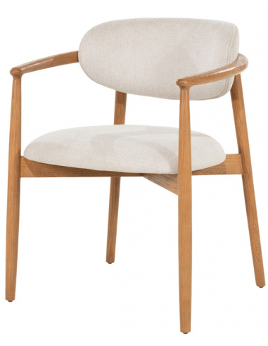 spisebordsstol moderne design stof armlæn