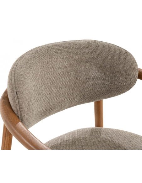 spisebordsstol moderne design stof armlæn