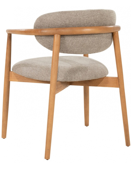 spisebordsstol moderne design stof armlæn