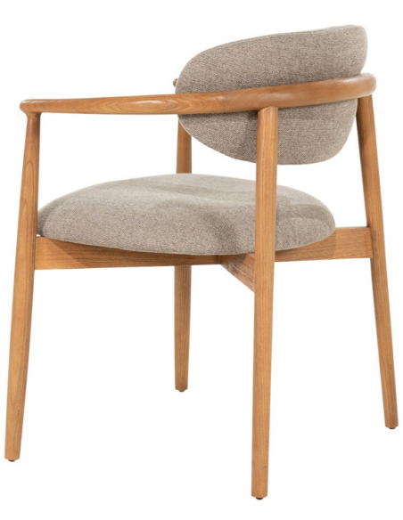 spisebordsstol moderne design stof armlæn