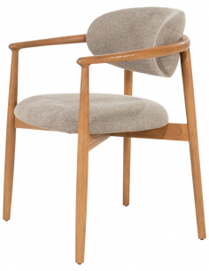 spisebordsstol moderne design stof armlæn 2
