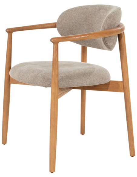 spisebordsstol moderne design stof armlæn