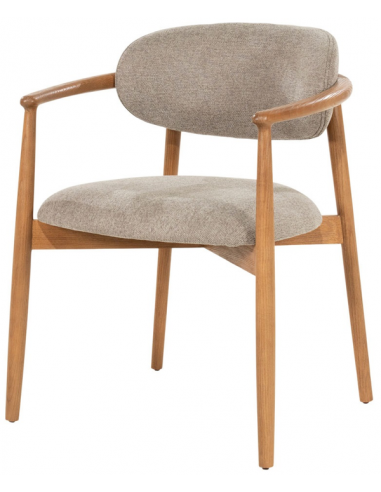 spisebordsstol moderne design stof armlæn