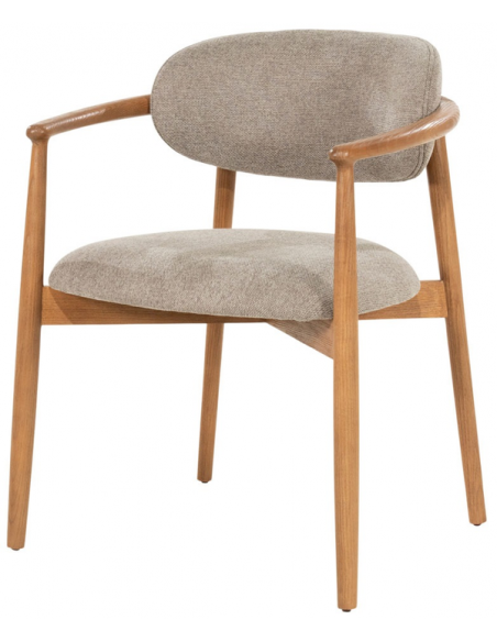 spisebordsstol moderne design stof armlæn