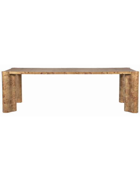 spisebord valnød træ moderne design stort