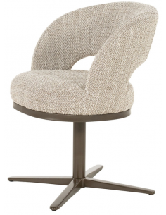 spisebordsstol moderne stof design armlæn 2