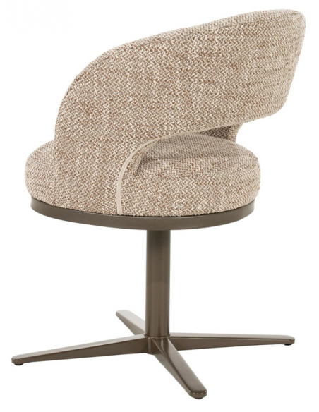 spisebordsstol moderne stof design armlæn
