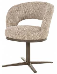 spisebordsstol moderne stof design armlæn