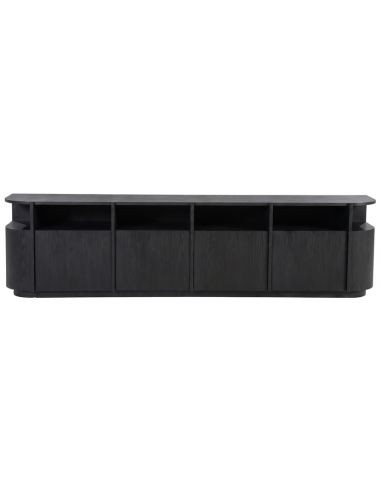 tvbord tv bord fjernsynsbord eg egetræ træ moderne design sort